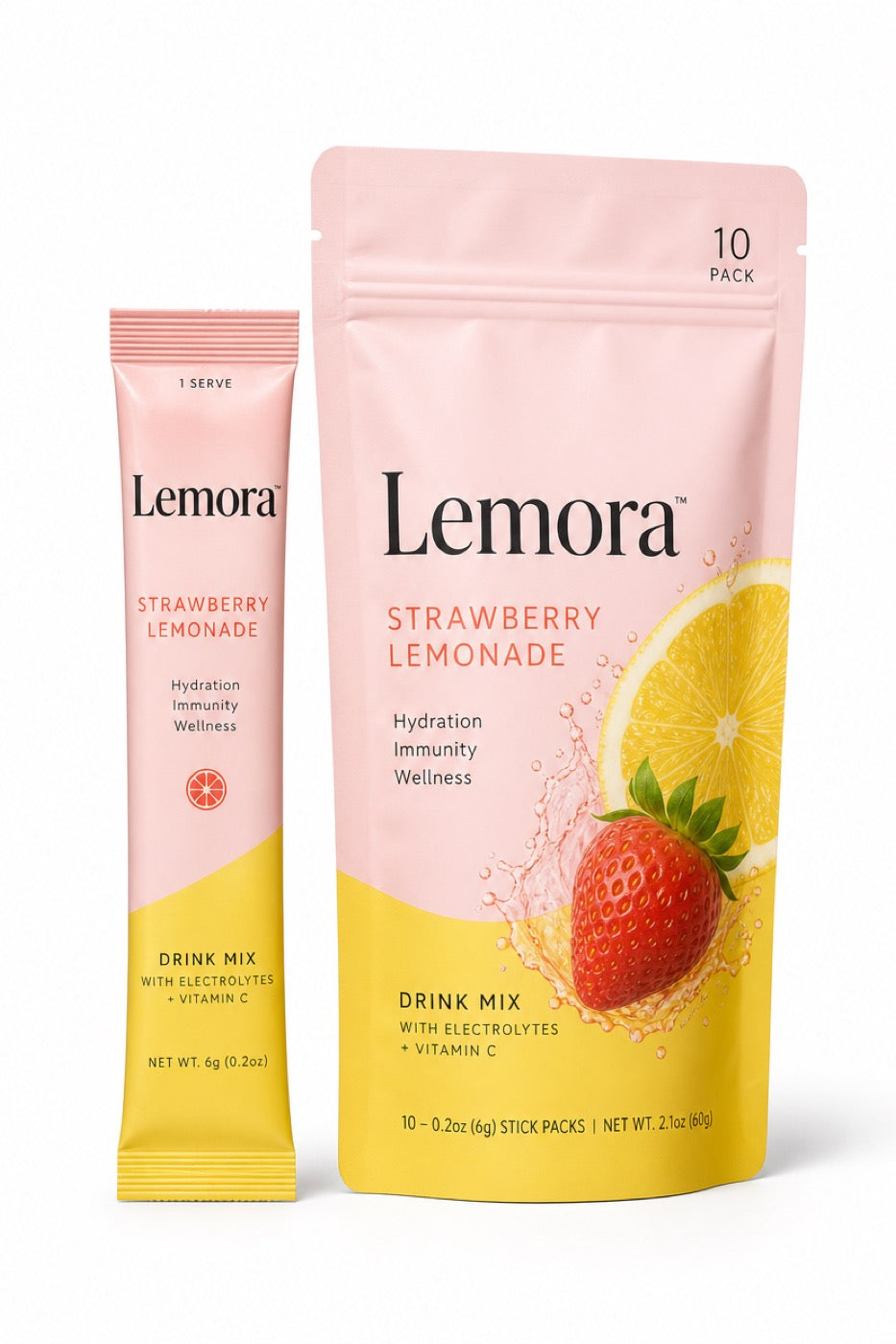 Lemora Strawberry Lemonade 10-Pack
